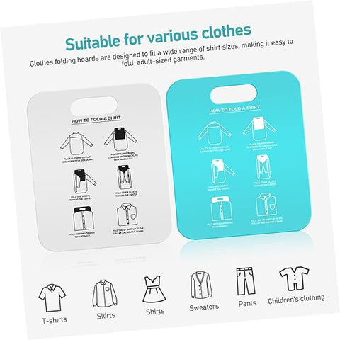 Home.Co- Pack of 2 Clothing Folder Board
