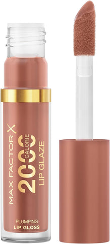 Max Factor 2000 Calorie Lip Glaze, Full Shine Lip Gloss 150-Caramel Swish