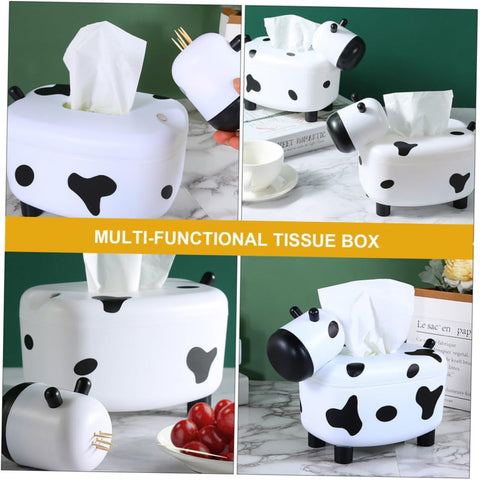 Home.Co- Cow Style Tissue Box