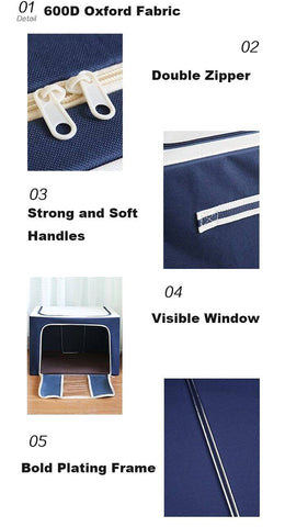 Home.Co - 66L Storage Organizer