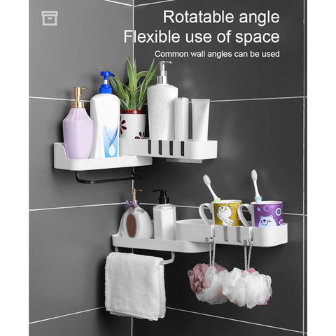 Home.Co - Rotatable Wall Corner Shelf
