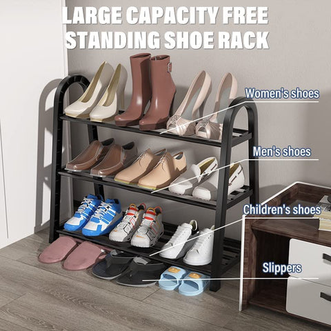 Home.Co- 4 Layer Shoe Organizer