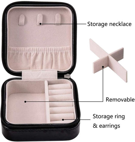 Home.Co - Mini Jewellery Box- Black