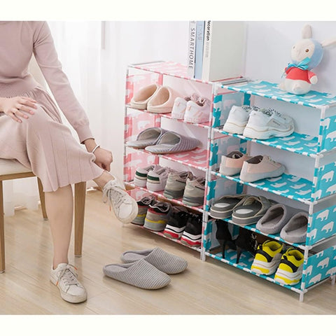 Home.Co - 5 Layer Oxford Shoe Rack