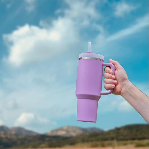 Home.Co - 1Pc Stainless Steel Tumbler 40oz - Purple
