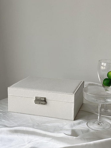 Home.Co - Jewellery Box Large- White