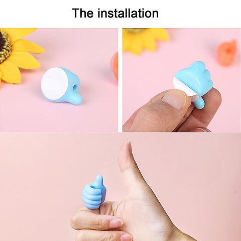 Home.Co - Self-Adhesive Thumb Hook