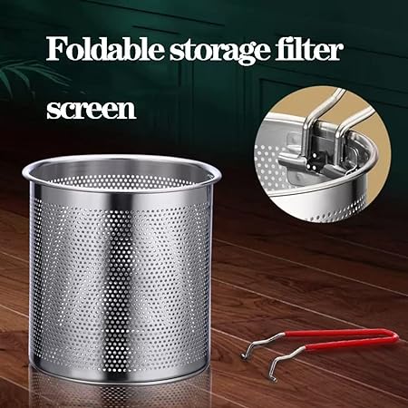 Home.Co- Fryer Pot With Stainer