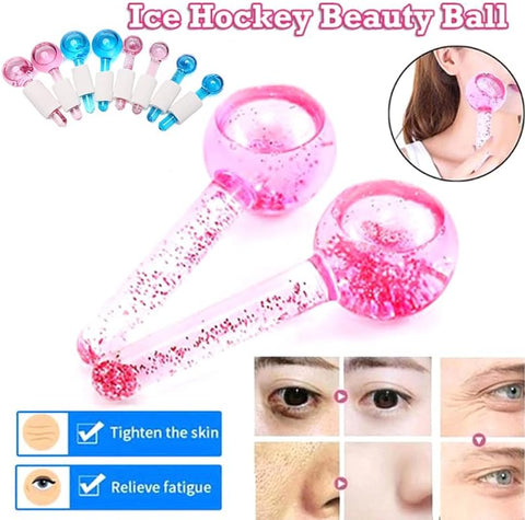 Home.Co- Crystal Ice Hockey Roller(Pink)