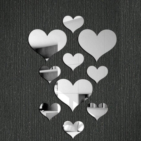 Home.co - Love mirror wall stickers