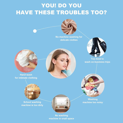 Home.Co- Portable Washing Machine