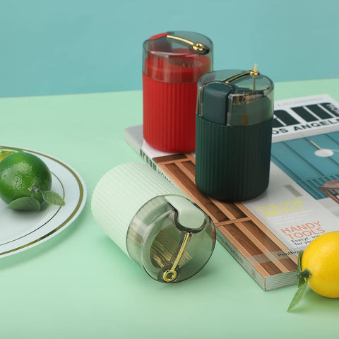 Home.Co- Button Press Toothpick Box