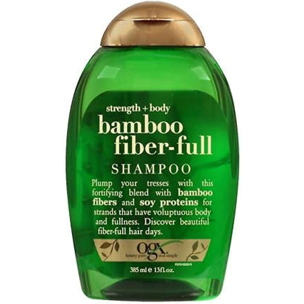 OGX- SHAMPOO STRENGTH & BODY BAMBOO FIBER-FULL 385ml