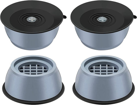 Home.Co- Pack of 4 Round Washing Machine Feet Pads