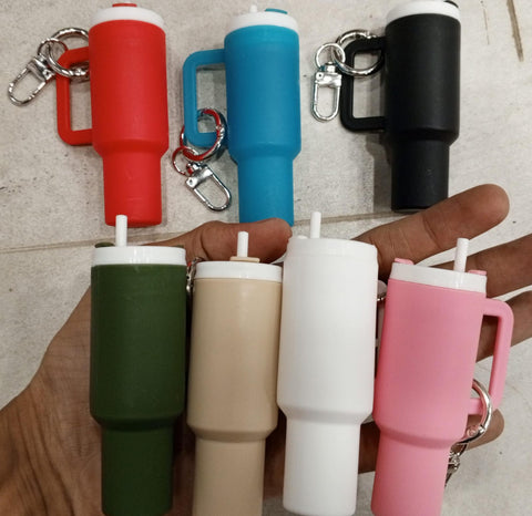 Mini Cup Keychain Mini Tumbler Keychain