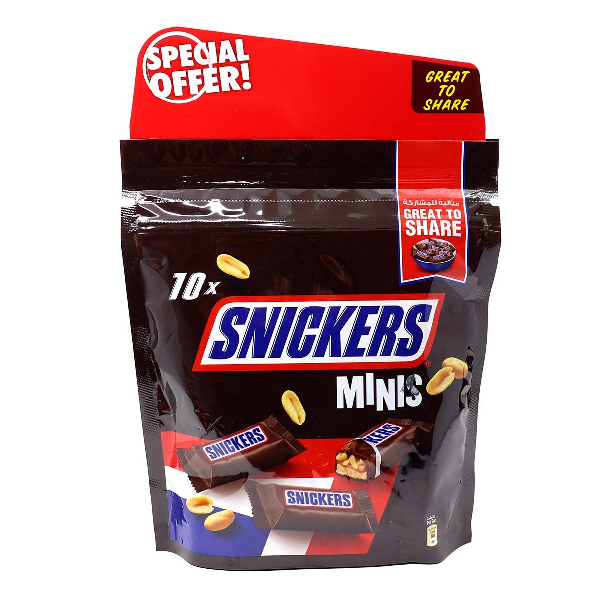 Snickers Minis Chocolate 2*180g