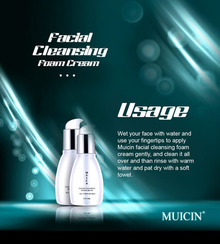 MUICIN - Tea Tree Detox Foam Cream - Purify & Calm With Nature'S Antiseptic