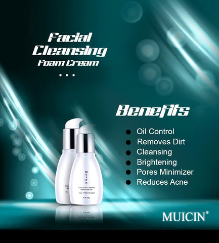 MUICIN - Tea Tree Detox Foam Cream - Purify & Calm With Nature'S Antiseptic