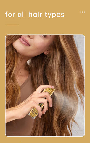 MUICIN - Gold Shine & Style Hair Straightening Serum - Elite Gloss & Hold