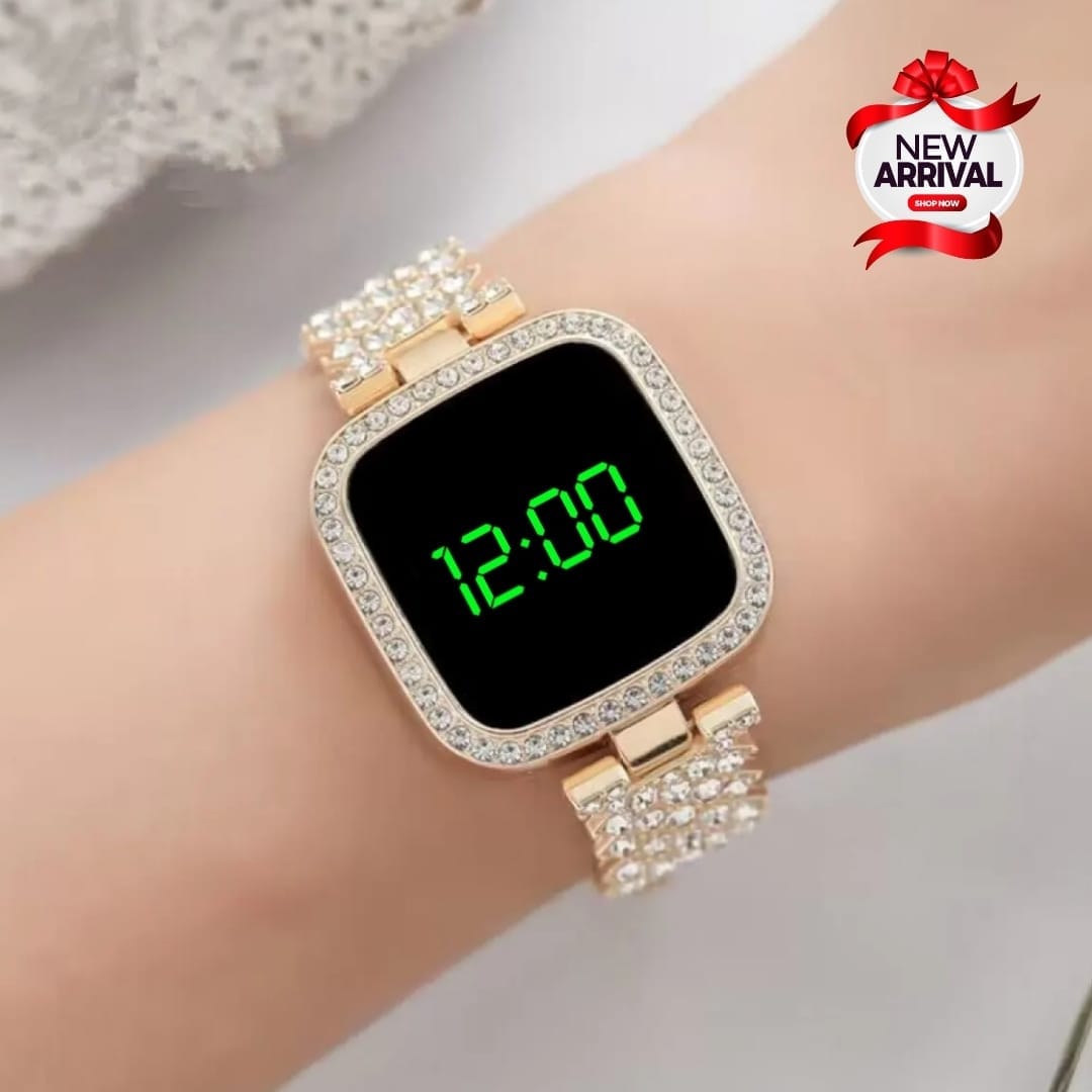 LADIES LED JEWELLERY WATCH