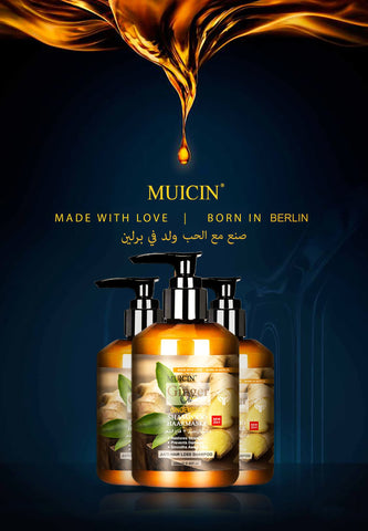 MUICIN - Ginger & Gingembre Shampoo Hair Mask - 2 In 1 - Rejuvenate & Soften