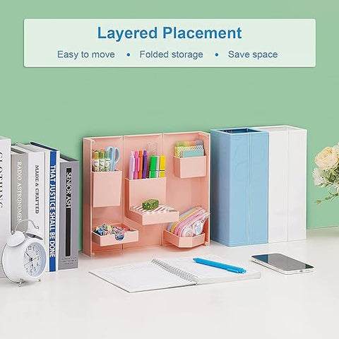 Home.co- Foldable Desktop Storage