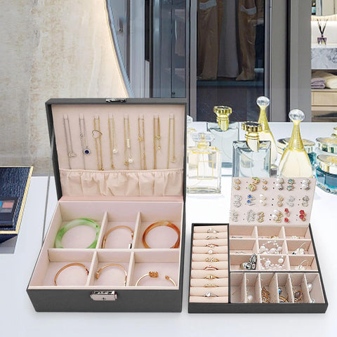 Home.Co -Jewellery Box Large- Black