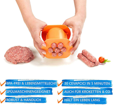 Home.Co- One Press Cevapcici Maker