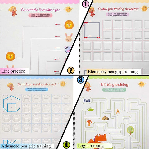 Home.Co- 4 Magic Copybooks