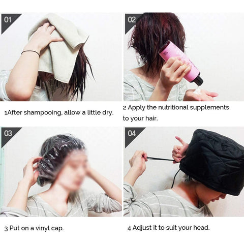 Home.Co- Hair Steamer Cap