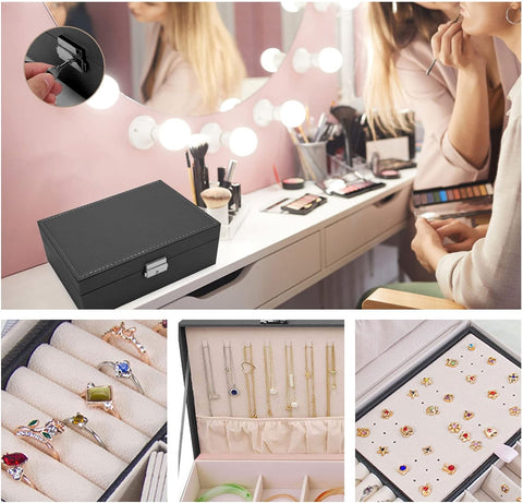 Home.Co -Jewellery Box Large- Black