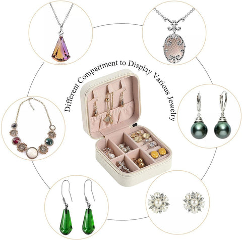 Home.Co - Mini Jewellery Box- White