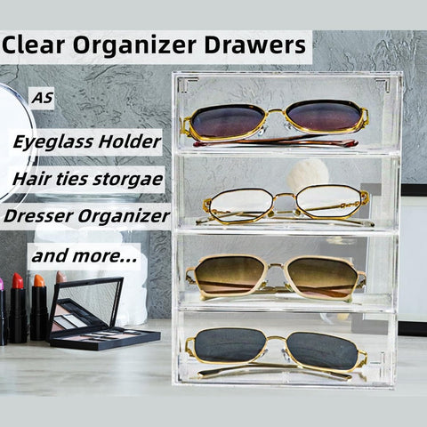 Home.Co - 4Layer Acrylic Sunglasses Storage Box