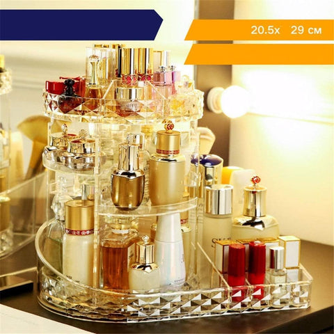 Home.Co - 2in1 360° Cosmetic Organizer