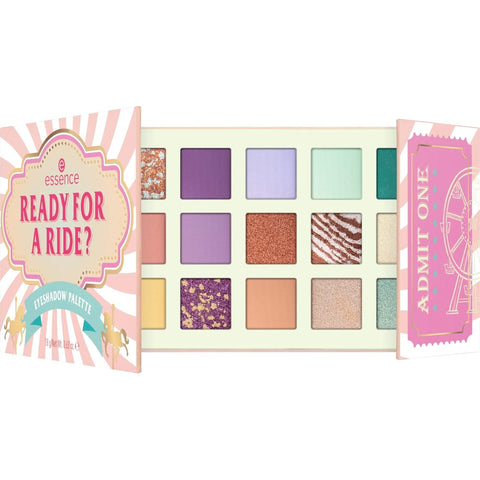 Essence - READY FOR A RIDE? Eyeshadow Palette, No. 01, Multicoloured, 18 Colours