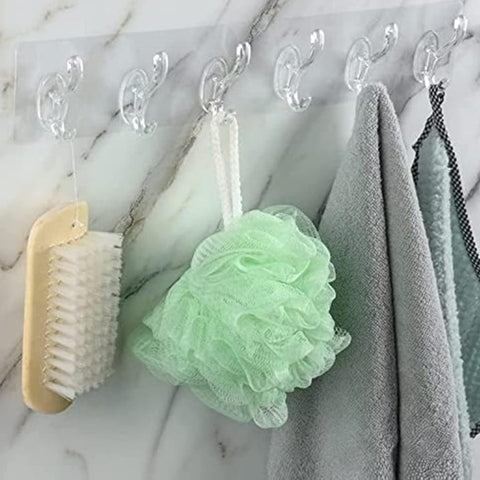 Home.Co - Transparent 6 Row Hook