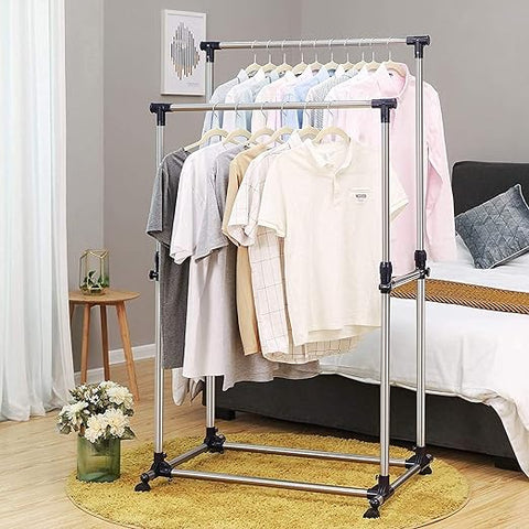 Home.co- Double Poll Rack