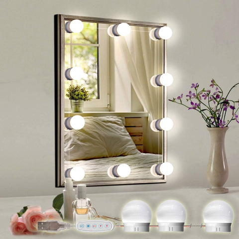 Home.Co- LED Bulb Mirror Lights
