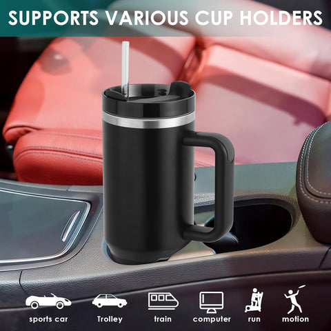 Home.Co - 1Pc Stainless Steel Tumbler 40oz - Black