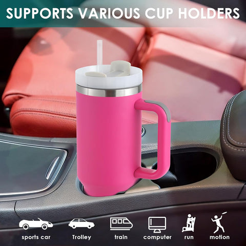 Home.Co - 1Pc Stainless Steel Tumbler 40oz - Hot Pink
