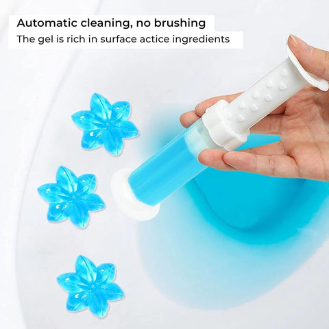 Home.Co- Flower Stamp Toilet Gel