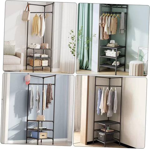 Home.Co- Attachable Wall Corner Rack