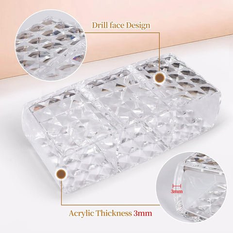 Home.Co- Acrylic Diamond Organizer