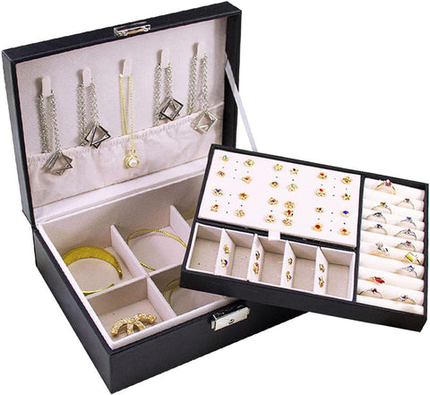 Home.Co -Jewellery Box Large- Black