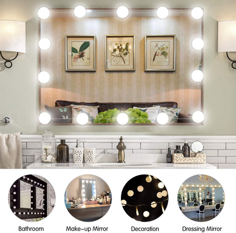 Home.Co- LED Bulb Mirror Lights
