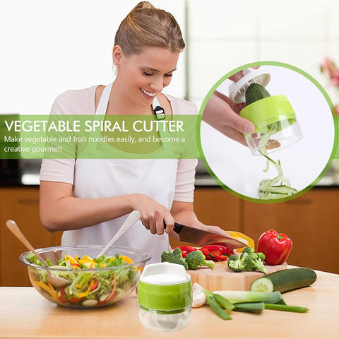 Home.Co - 4in1 Vegetable Spiral Cutter