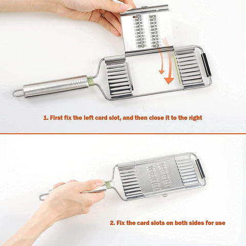 Home.Co- 4 in 1 Handheld Vegetable Slicer