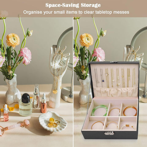 Home.Co -Jewellery Box Large- Black