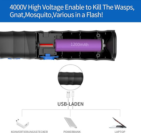 Home.Co- Electric Mosquito Swatter