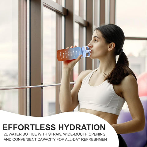 Home.Co- 3pcs Colourful Water Bottle Set - Random Color